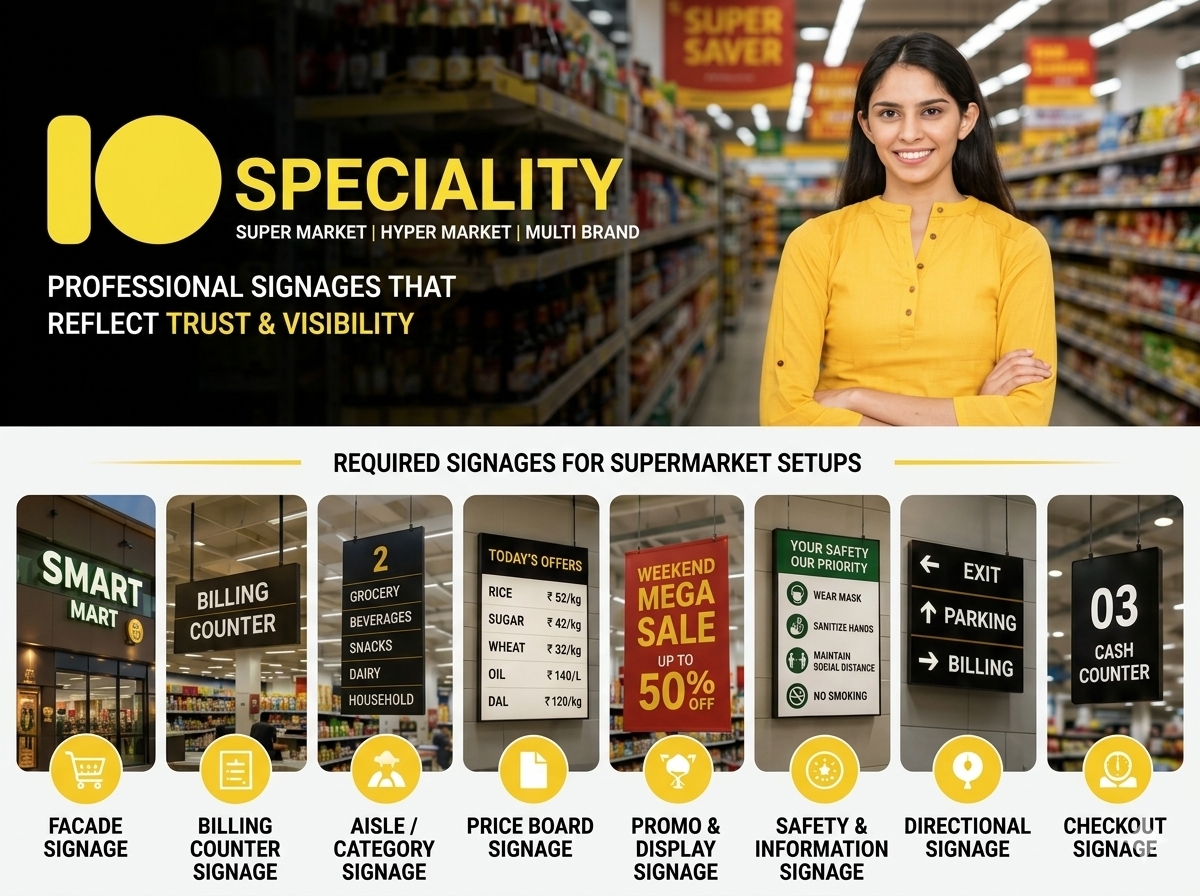 Speciality Retail — Super Market, Hyper Market & Multi Brand