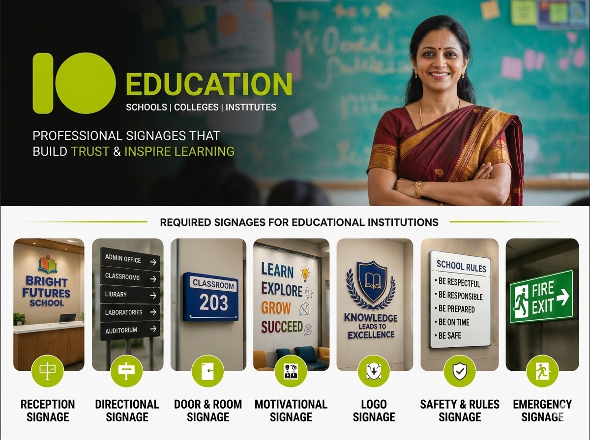 Educational Institutions — Schools, Colleges & Institutes